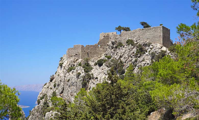 Monolithos ruin