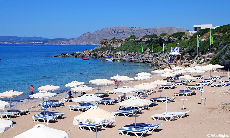 Pefkos strand